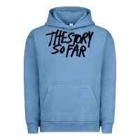 Pigment Pebble Blue the story so far Urban Hoodie - artisFamous