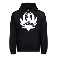 Black white and black hank art Urban Hoodie - artisFamous