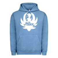 Pigment Pebble Blue white and black hank art Urban Hoodie - artisFamous