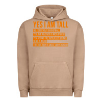 Pigment Burro yes i am tall Urban Hoodie - artisFamous