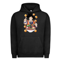 Pigment Black Saiyan Ramen Urban Hoodie - artisFamous