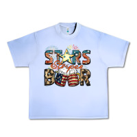 Grape Ice Stars stripes beer Urban Heavy Tee - FaDigitalArtStudio