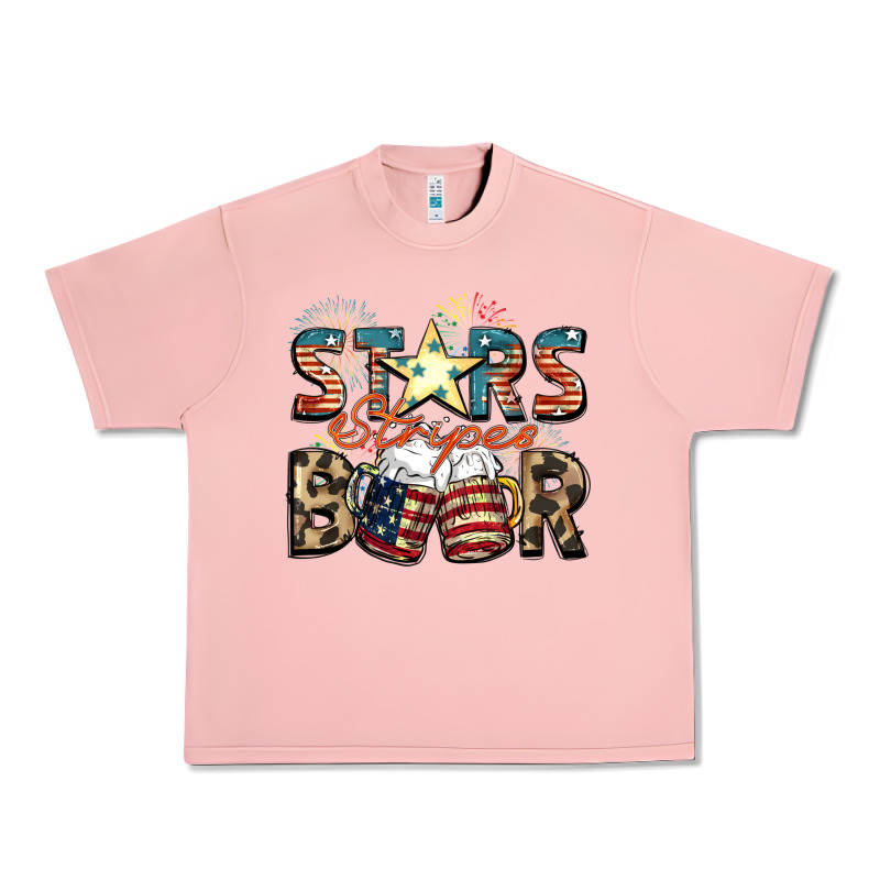 Stars Stripes Beer Urban Heavy Tee by FaDigitalArtStudio | Teevron