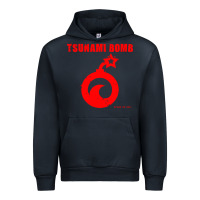 Navy tsunami bomb trust no one Urban Hoodie - artisFamous