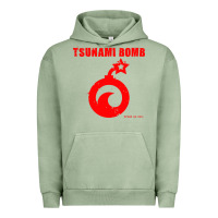 Pigment Oil Green tsunami bomb trust no one Urban Hoodie - artisFamous