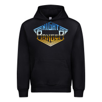 Black NIGHT RANGER Music Urban Hoodie - artisFamous