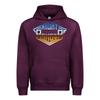 Mauve Wine NIGHT RANGER Music Urban Hoodie - artisFamous