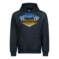 Navy NIGHT RANGER Music Urban Hoodie - artisFamous