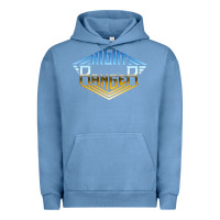 Pigment Pebble Blue NIGHT RANGER Music Urban Hoodie - artisFamous