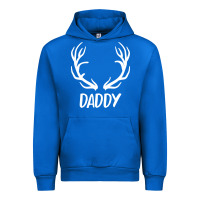 Cobalt Daddy Deer Urban Hoodie - artisFamous