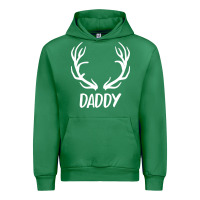 Emerald Daddy Deer Urban Hoodie - artisFamous