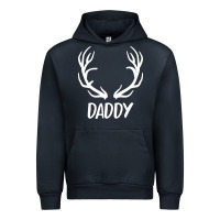 Navy Daddy Deer Urban Hoodie - artisFamous