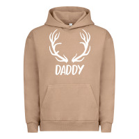 Pigment Burro Daddy Deer Urban Hoodie - artisFamous