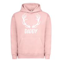 Pigment Salmon Daddy Deer Urban Hoodie - artisFamous