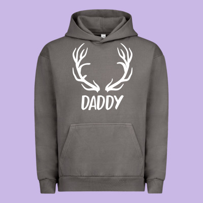 Daddy Deer Urban Hoodie Designed By Artisfamous