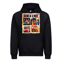 Black Shonen knife Urban Hoodie - artisFamous