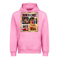 Fuchsia Pink Shonen knife Urban Hoodie - artisFamous