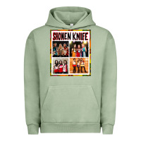 Pigment Oil Green Shonen knife Urban Hoodie - artisFamous
