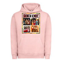 Pigment Salmon Shonen knife Urban Hoodie - artisFamous