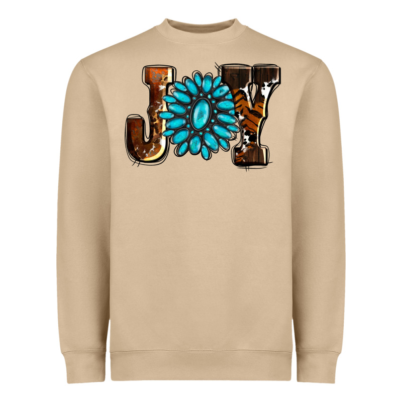 Joy With Gemstone Ado Heavyweight Sweatshirt by AdoDesignShop | Teevron