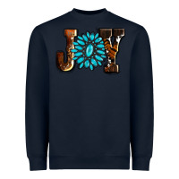Navy joy with gemstone ado Heavyweight Sweatshirt - AdoDesignShop