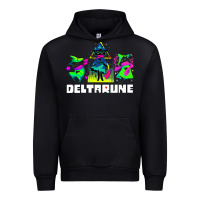 Black Deltarune Urban Hoodie - artisFamous