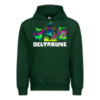 Forest Green Deltarune Urban Hoodie - artisFamous
