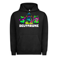 Pigment Black Deltarune Urban Hoodie - artisFamous