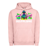 Pigment Salmon Deltarune Urban Hoodie - artisFamous
