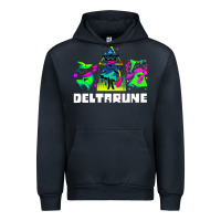 Navy Deltarune Urban Hoodie - artisFamous