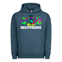 Pigment Midnight Navy Deltarune Urban Hoodie - artisFamous
