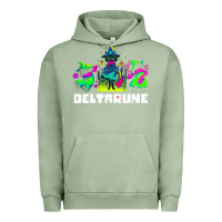 Pigment Oil Green Deltarune Urban Hoodie - artisFamous