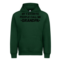 Forest Green my favorite people call me grandpa black Urban Hoodie - artisFamous