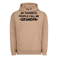 Pigment Burro my favorite people call me grandpa black Urban Hoodie - artisFamous