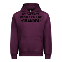 Mauve Wine my favorite people call me grandpa black Urban Hoodie - artisFamous