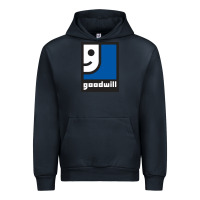 Navy Goodwill Urban Hoodie - artisFamous