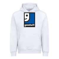 White Goodwill Urban Hoodie - artisFamous