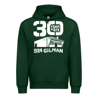 Forest Green 30 years of diy 924 gilman streets Urban Hoodie - artisFamous