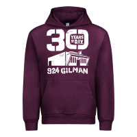 Mauve Wine 30 years of diy 924 gilman streets Urban Hoodie - artisFamous