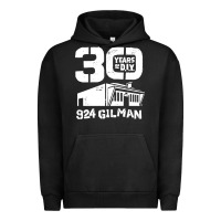 Pigment Black 30 years of diy 924 gilman streets Urban Hoodie - artisFamous