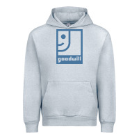 Heather Grey GOODWILL Urban Hoodie - artisFamous