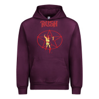 Mauve Wine rush Urban Hoodie - artisFamous