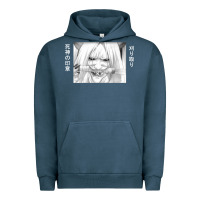 Pigment Midnight Navy reaper death Urban Hoodie - artisFamous