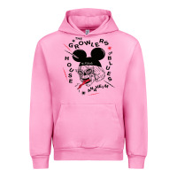 Fuchsia Pink the growlers Urban Hoodie - artisFamous