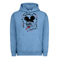 Pigment Pebble Blue the growlers Urban Hoodie - artisFamous