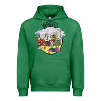 Emerald wavves Urban Hoodie - artisFamous