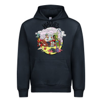 Navy wavves Urban Hoodie - artisFamous