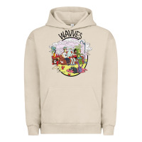 Pigment French Oak wavves Urban Hoodie - artisFamous