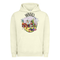 Pigment Pistachio wavves Urban Hoodie - artisFamous