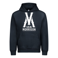Navy Van Morrison Music Urban Hoodie - artisFamous